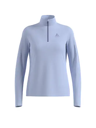 ODLO | Camiseta interior con cremallera para mujer Besso Mid Layer | hellblau